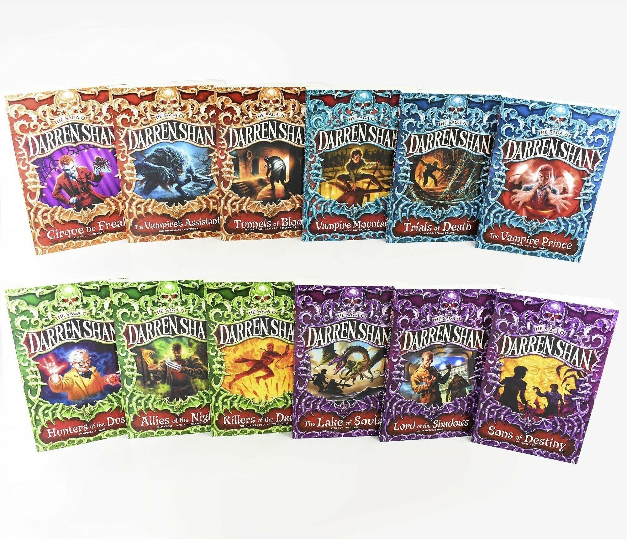 HARPERCOLLINS Cirque Du Freak Vampire Series - Darren Shan Complete 12 Books Collection Set