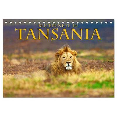 Blickpunkte Tansanias (Tischkalender 2027 DIN A5 quer), CALVENDO Monatskalender