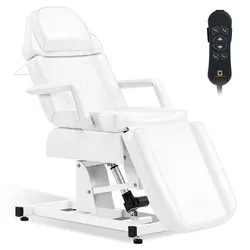 Barberpub Kosmetikliege Elektrisch, Massageliege Klappbar & Höhenverstellbar, Tattoo Liege mit 3 Motoren, Massagetisch für SPA Salon 0751
