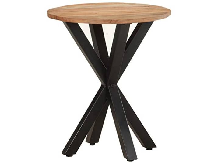 vidaXL Bijzettafel 48x48x56 cm massief acaciahout