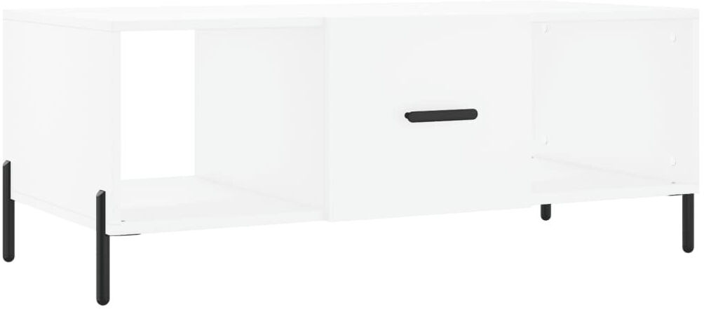 Metro Aunterrio Coffee Table with Storage White