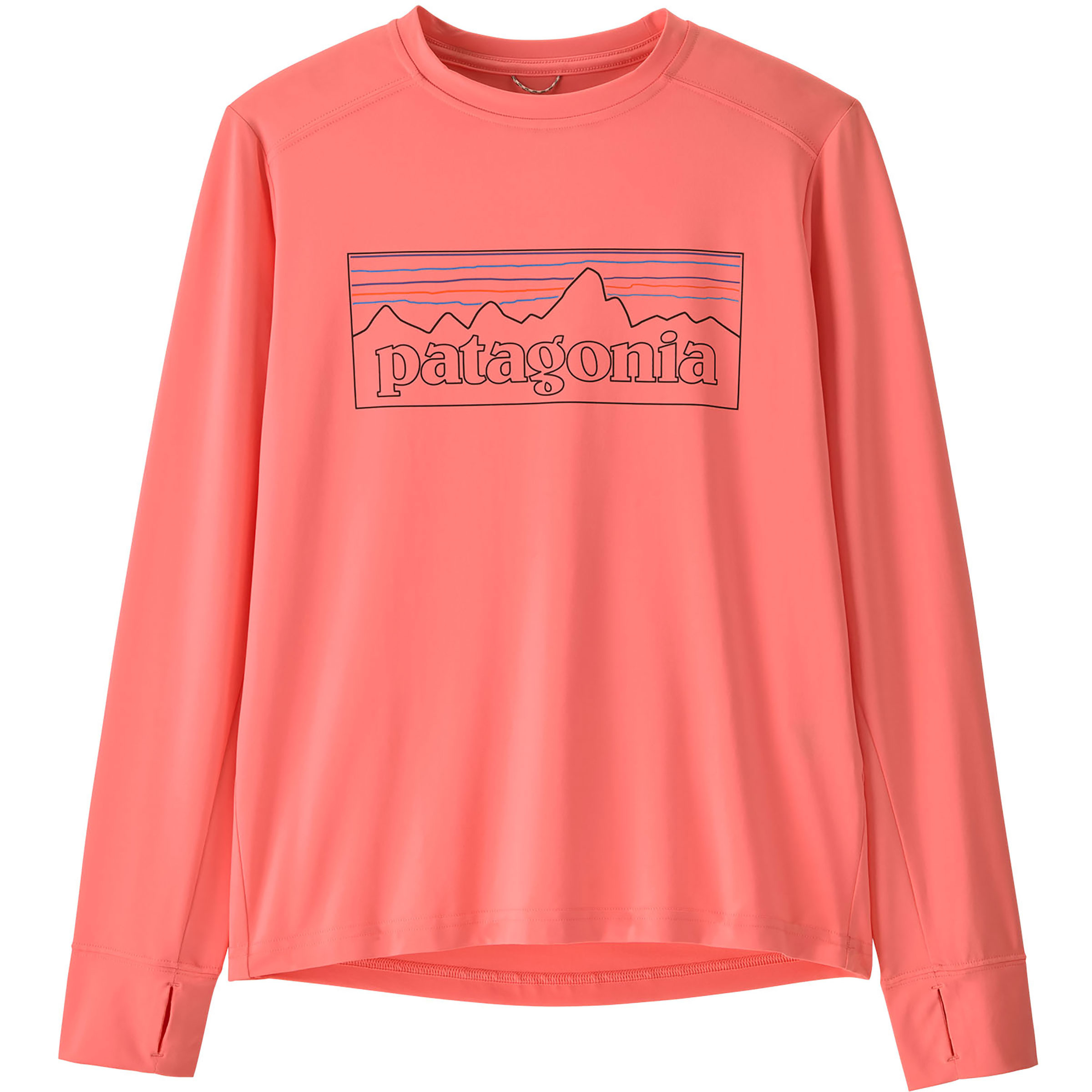Patagonia Cap SW Kinder Longsleeves rosa Größe 148 Lifestyle Elastisch
