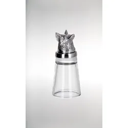 Schnapsglas Fuchs H 10,0 cm D 4,5 cm, 4 cl Edelstahl