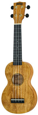 Mahalo MS1TBR Slimline Series Soprano Transparent Brown Matte