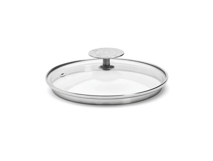 De Buyer Couvercle en verre Alchimy avec anneau profond Ø16 cm