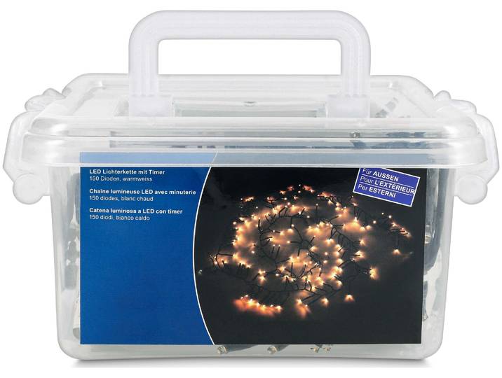 Lichterkette 150Led 180cm Timer Ip55