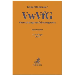 Verwaltungsverfahrensgesetz. VwVfG, Fachbücher von Ulrich Ramsauer, Peter Wysk