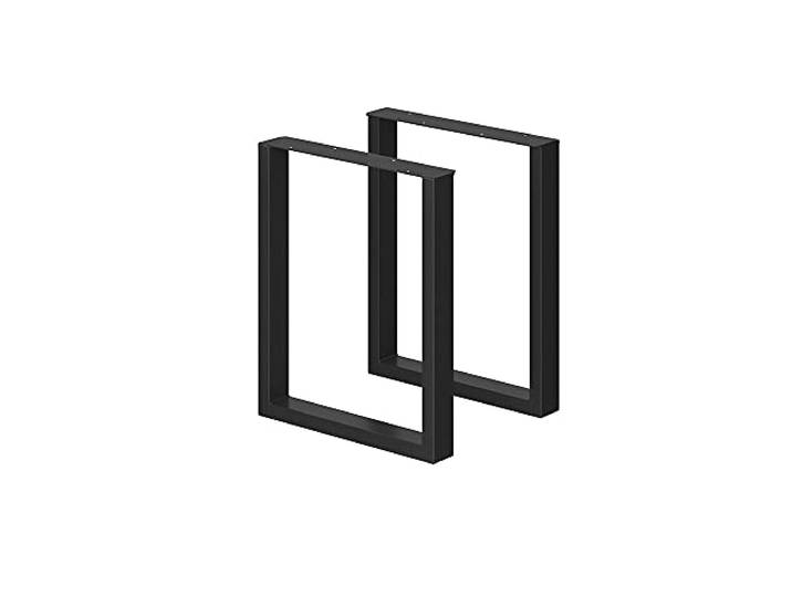 Vicco Tischbeine, Schwarz, 60 x 72 cm