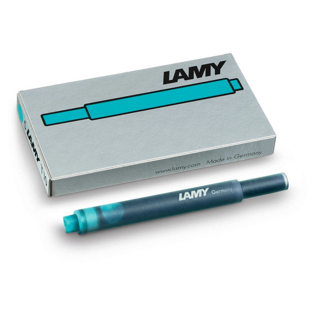 Lamy T10 Tintenpatronen voor vulpennen, Turkoois, 5 stuks
