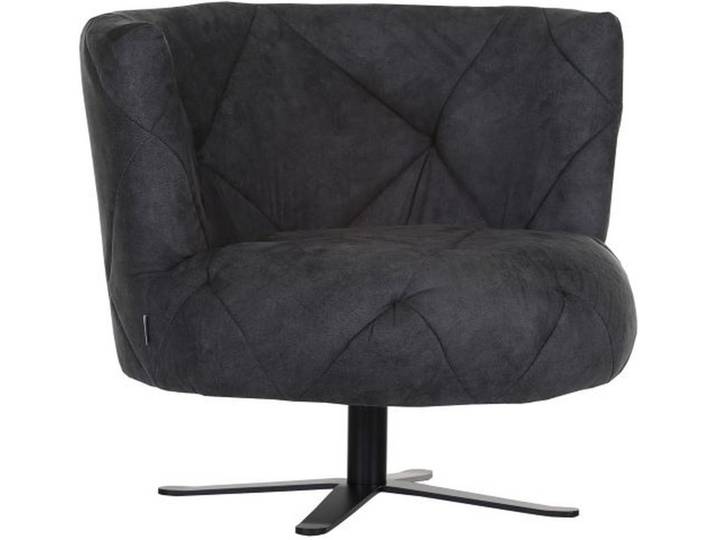 Landscape Sessel, Schwarz, Metall, 93x80x88 cm, Wohnzimmer, Sessel, Polstersessel