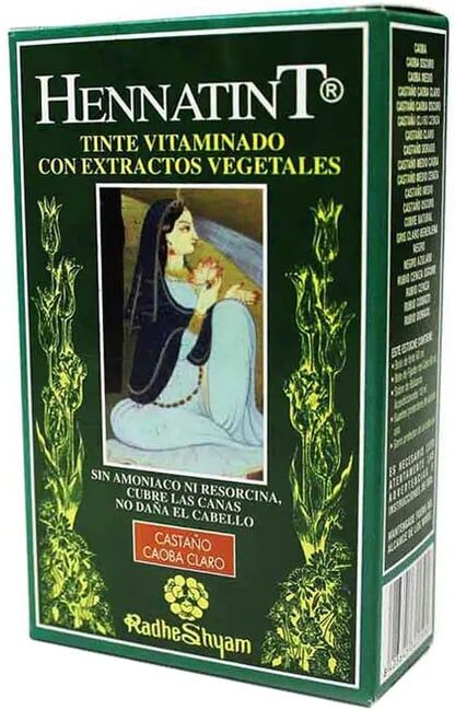 Radhe Shyam HENNATINT CASTAÑO CAOBA CLARO 120 ml