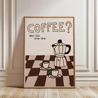 Uplift Essentials """But First Cafecito"" Quotation Canvas Print Minimalist Spanish Wall Art For Modern Living Rooms & Cafes style 12 19.7 X 29.5 In (50x75 Cm)"