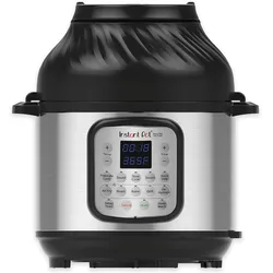 Instant Pot Duo Crisp 8 11in1, Dampfgarer + Reiskocher, Silber