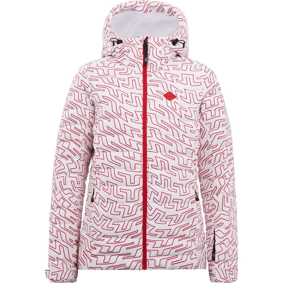 J.Lindeberg W Thermic Pro Down Jacketprint bridge swirl white (A024) S SWOW06720-A024-S
