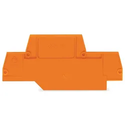 Wago 279-519 Abschluss- und Zwischenplatte,2 mm dick,orange 279519  - 25 Stück