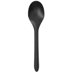 MONOUSO - Mehrweg-Löffel aus PP Schwarz 15cm (1.000 Stück)