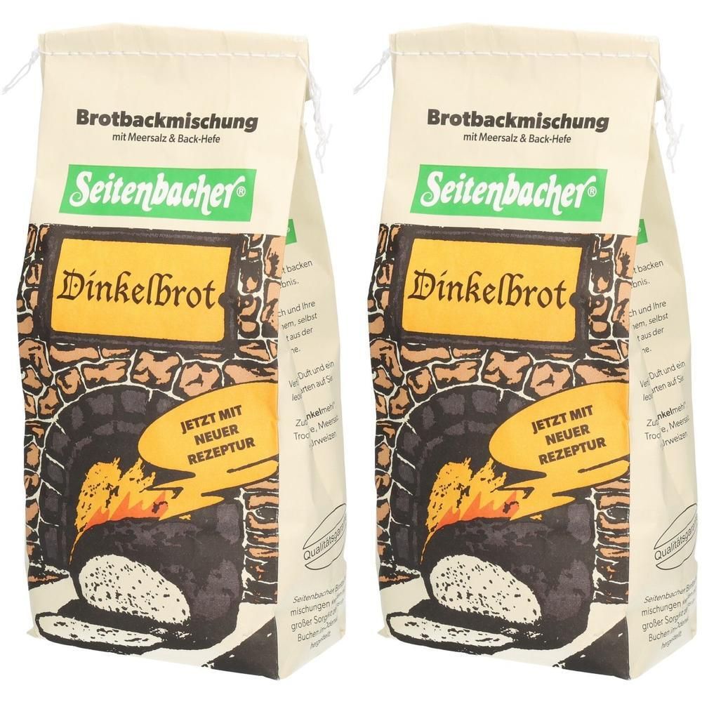 Seitenbacher Dinkelbrot 2x 2x935 g