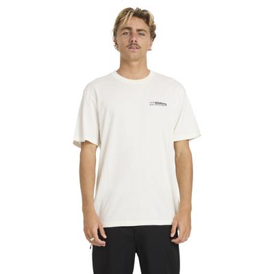 T-Shirt BILLABONG "Make Tracks", Herren, Gr. L, weiß (sanftes weiß), Obermaterial: 100% Baumwolle., Shirts T-Shirt