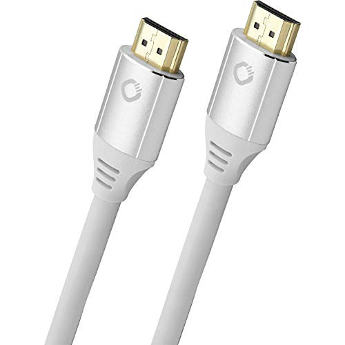 OEHLBACH Black Magic MKII HDMI 2.1 kabel, Wit, 5 m