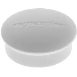 Magnetoplan Magnet Discofix Mini 1664601 20mm grau 10 St./Pack.