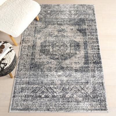 Nuloom Jayla Barbed Iris Medallion Area Rug