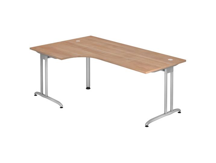 BELA 82 S Schreibtisch 200 x 120 Nussbaum
