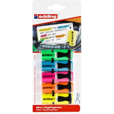 Edding Textmarker Mini, 5er Set