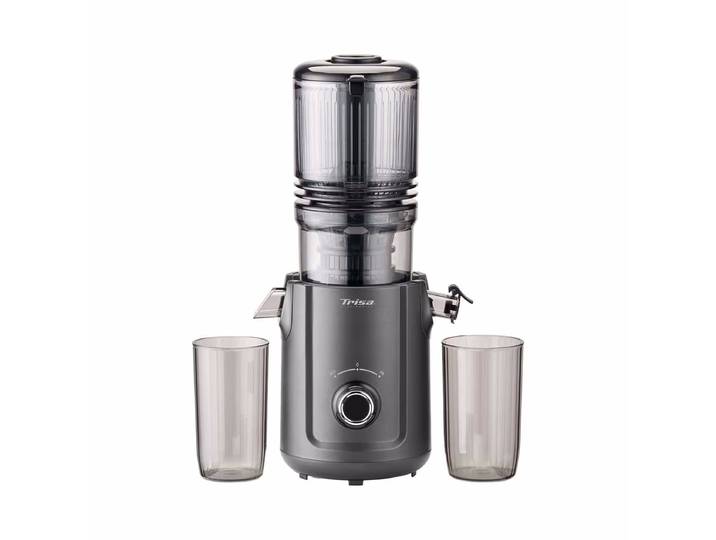 Trisa Slow Flow Juice Entsafter – Entsafter/Saftpresse/Zitruspresse – schwarz