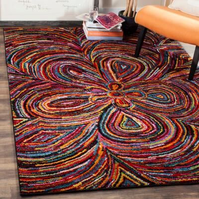 SAFAVIEH Aruba Mintie Boho Abstract Rug