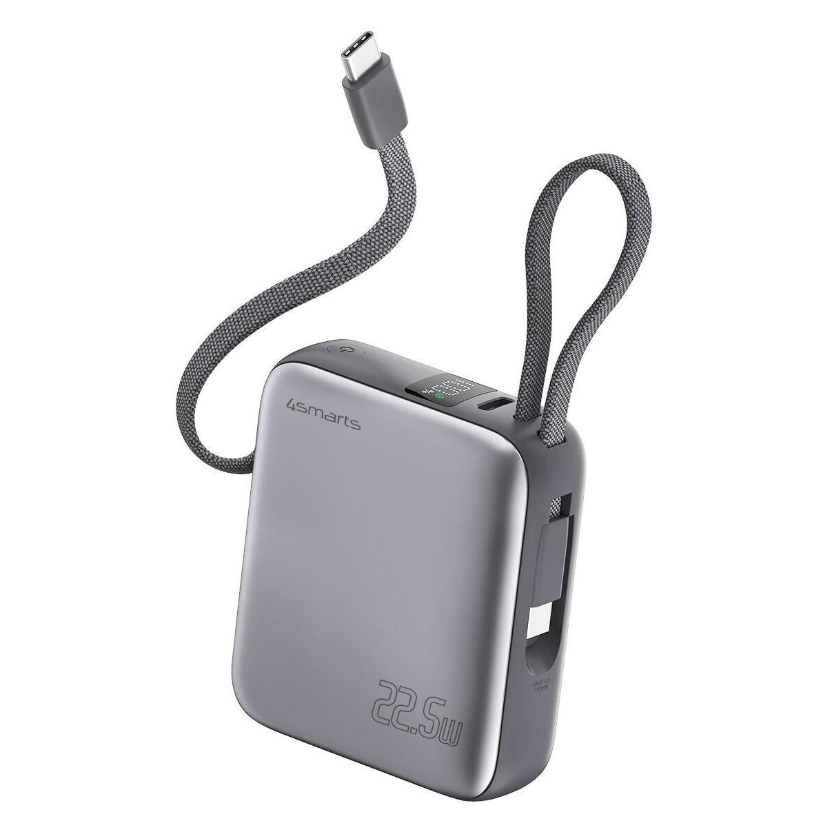 4smarts Pocket Dual Cord (10000 mAh, 22.50 W, 38.50 Wh) (4S541625)