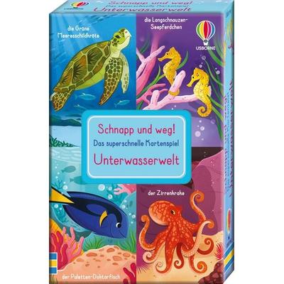 Schnapp und weg! Das superschnelle Kartenspiel: Unterwasserwelt, Nonbook von , Usborne, 978-1-03-570377-7
