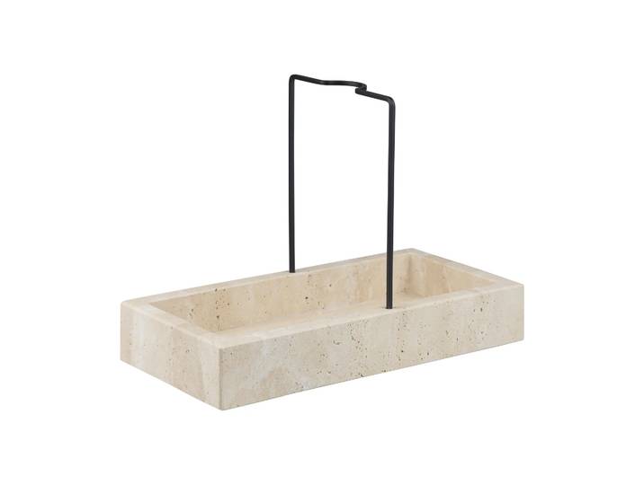 Mette Ditmer Organisateur d évier Travertine 12x23,5 cm Linen'