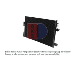 Kondensator Klimaanlage AKS DASIS 522074N für Jeep Chrysler Compass Patriot