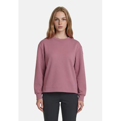 Trainingspullover ICEPEAK "Icepeak Midlayer Plummer", Damen, Gr. S, rosa (amethyst), Stoff, 89% Polyester, 11% Elasthan, normal, Pullover