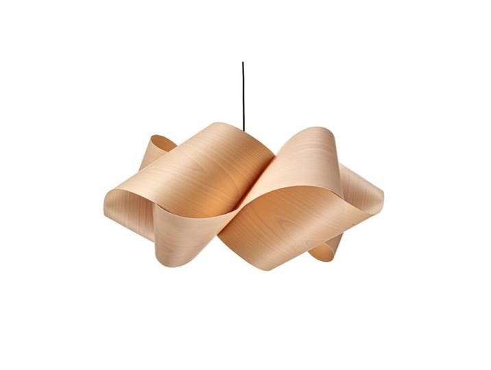 LZF Pendelleuchte Swirl - Natural Beech (Buche natürlich) , Sch