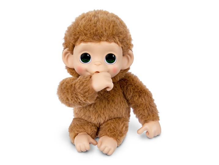 MON BÉBÉ SINGE MINI CARAMEL - LLP