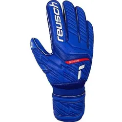 REUSCH Kinder Torwarthandschuhe Kinder Torwarthandschuhe Attrakt Silver Junior, Größe 6 in Blau Blau