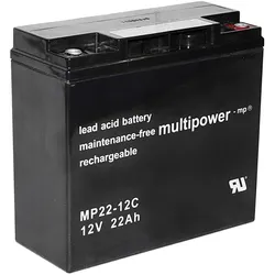 Multipower MP22 - 12C (1 Stk., Gerätespezifisch), Batterien + Akkus