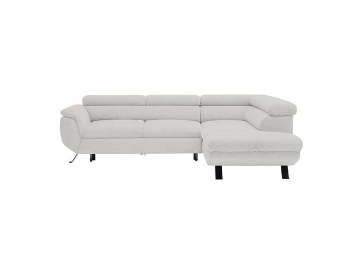 Ecksofa Raven Grauweiß