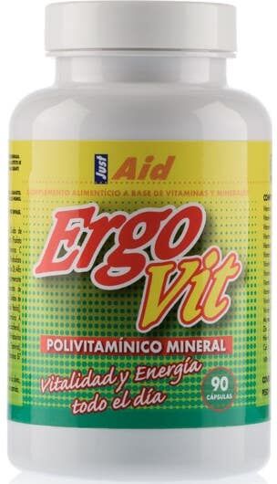 Just Aid ErgoVit Complemento Polivitamínico Mineral 90caps