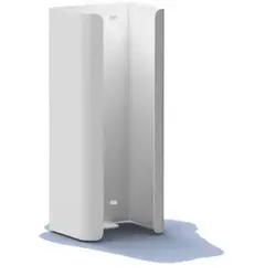 MediQo-line Ersatzrollenhalter Trio Aluminium weiß für 3 Standard Toilettenpapierrollen