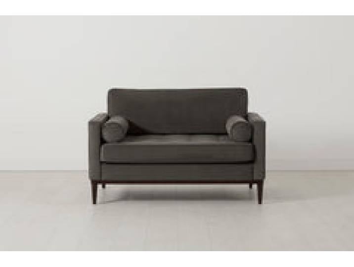 Model 02 Loveseat, Elefantengrau