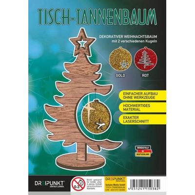 Tisch-Tannenbaum (Rot/Gold), von , Schulze Media