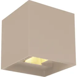 Außenleuchte VERONIKA (BH 10x10 cm) - beige - BH 10x10 cm