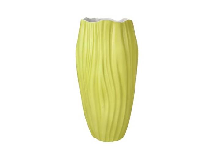 Vase Spirulina Colori hellgrün 30 cm