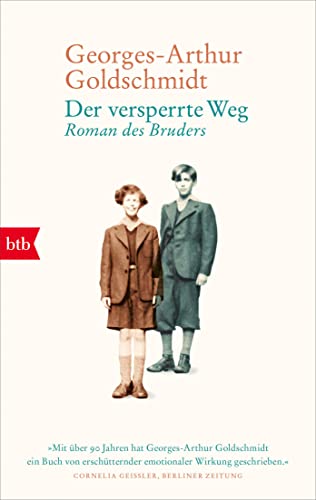 Georges-Arthur Goldschmidt - Der versperrte Weg: Roman des Bruders - Preis vom 17.10.2026 19:25:27 h