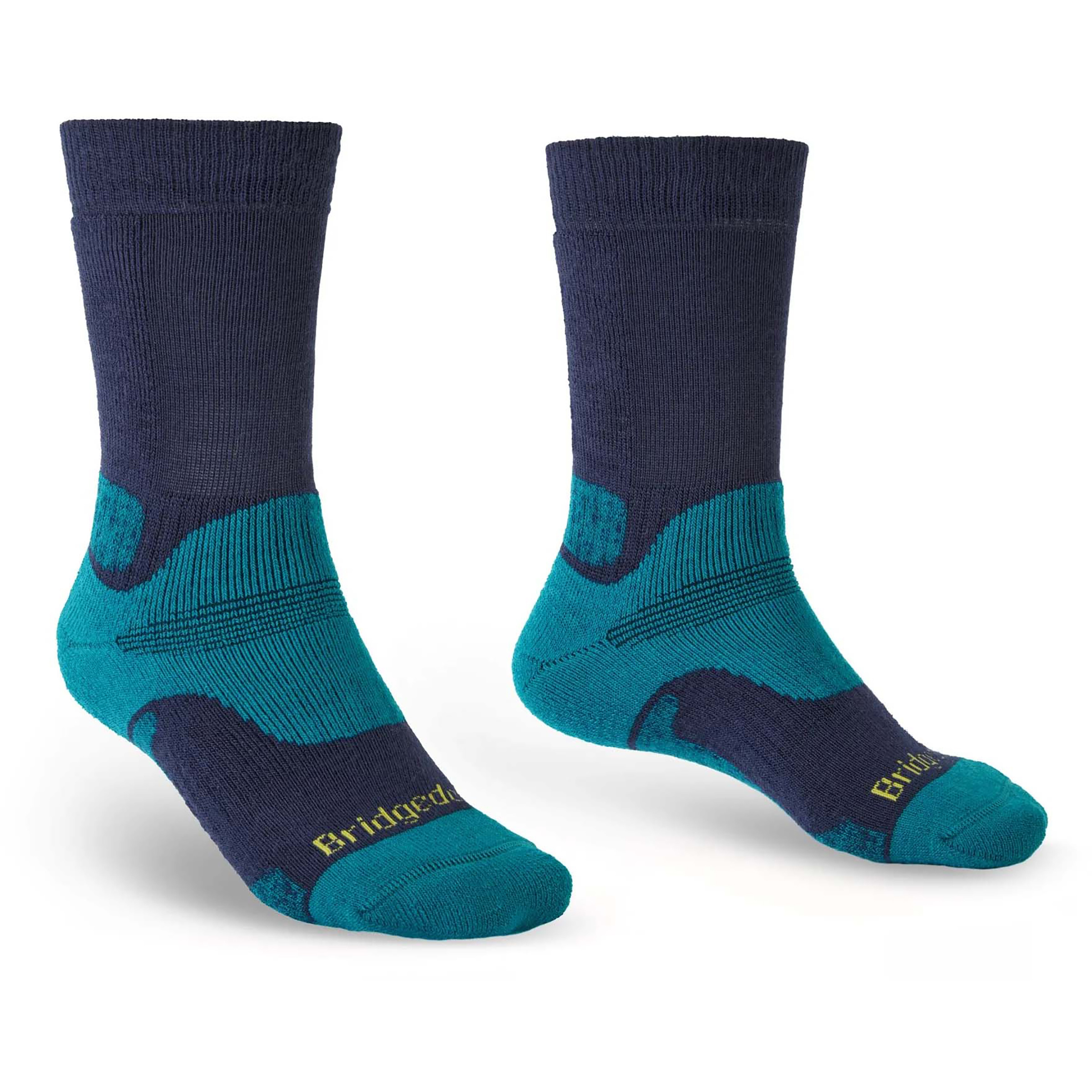 Bridgedale Hike MW Herren Wandersocken blau Größe 40 Trekking Widerstandsfähig Merinowolle