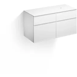 Alape Möbelmodul Arkta 1200x600 Weiß/Weiß