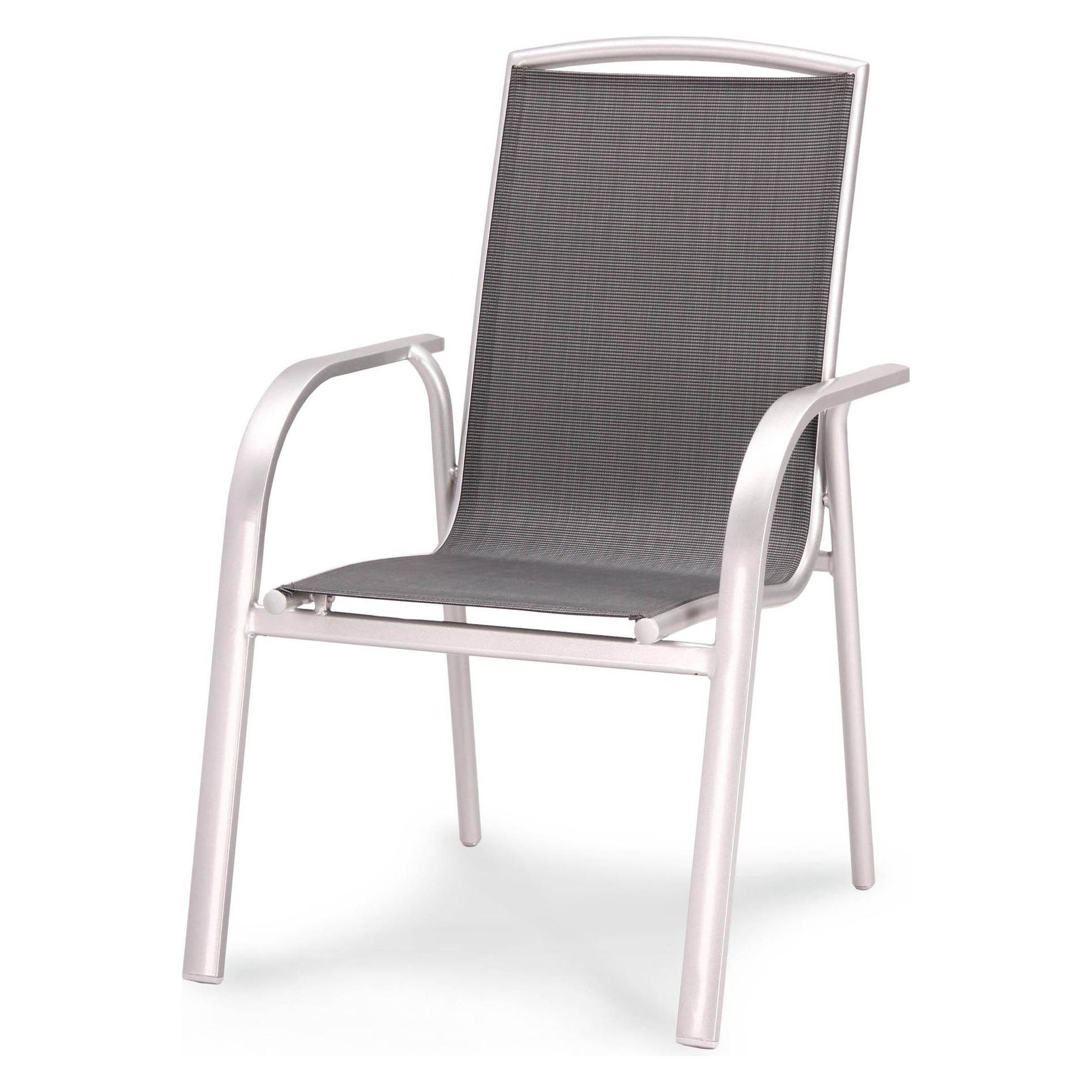 Best Stapelsessel Palermo silber (47151085)