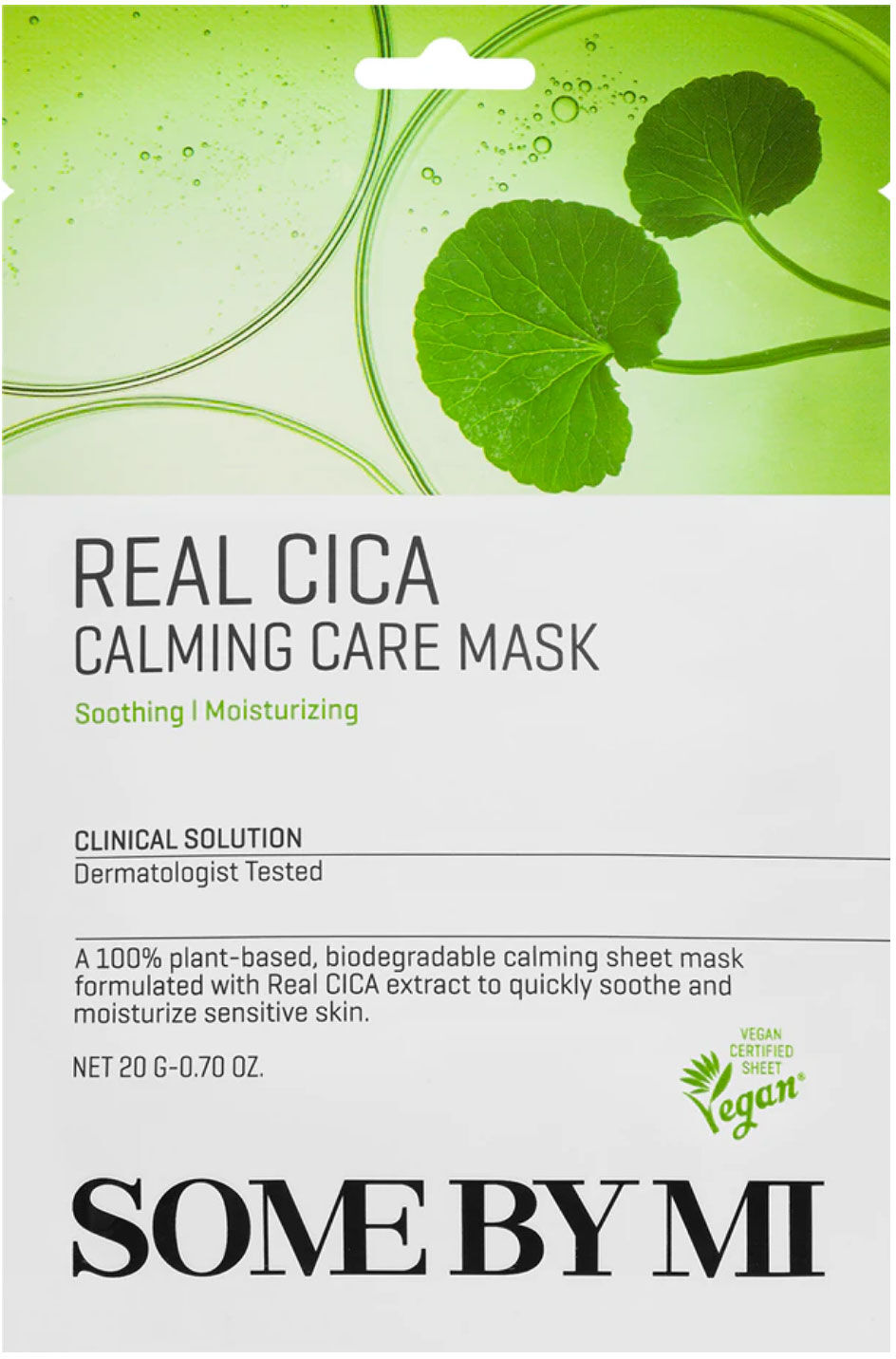 SOME BY MI Real Cica Calming Care Sheet Mask 20g